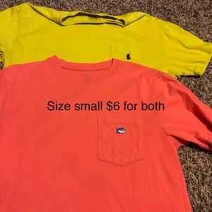 Men’s size small shirts